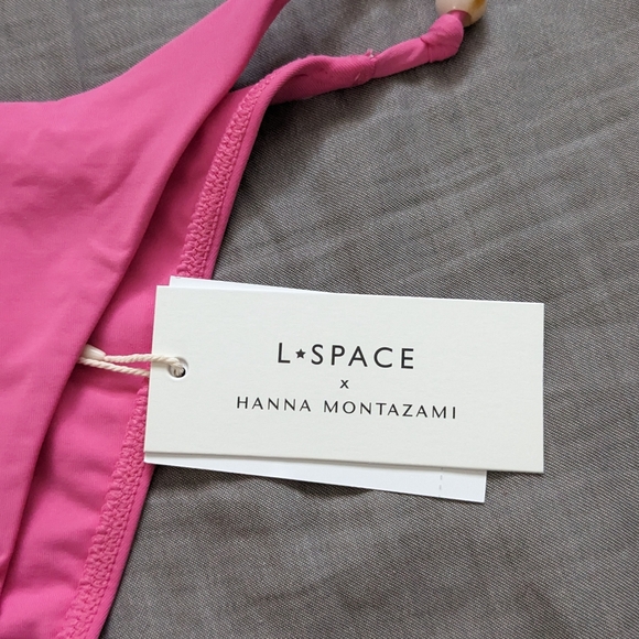 L*Space x Hannah Montazami Luisa Devon Bikini Set Bubblegum Pink - Picture 8 of 8
